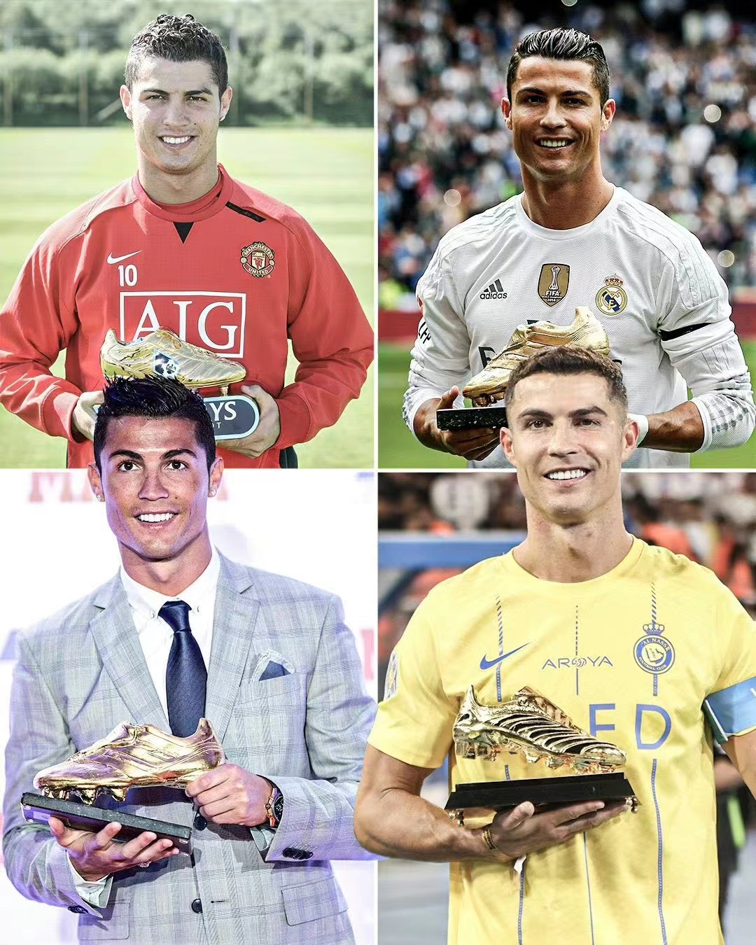 Ronaldo's glorie in het shirt, van Manchester United naar Saoedi-Arabië en vervolgens naar de Europa Cup